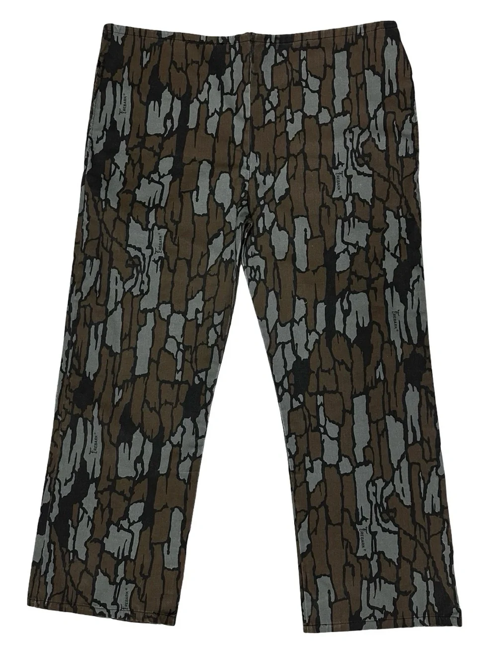 Vintage 80s/90s Chevrolet Camo Hunting Overpants Men’s SZ Large Deer Tree Bark